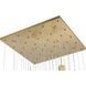 Canada 35.43 inch Gold Chandelier Ceiling Light